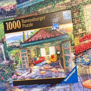 Ravensburger Tuscan Oasis Puzzle - 1000 Piece. puzzle Number 80 482 5